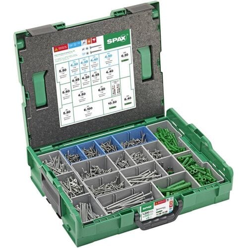 SPAX 5000009160319 Combi-schroeven assortiment 1 set(s)