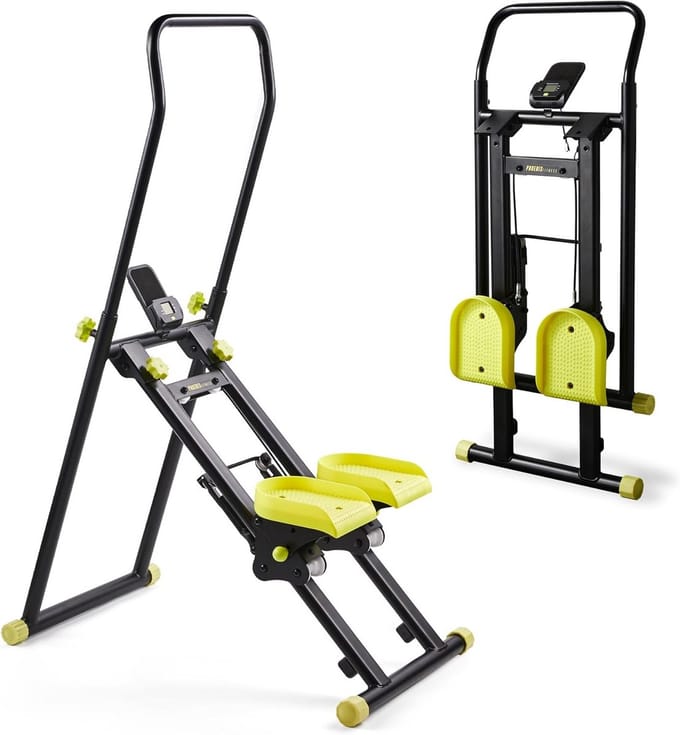 Opvouwbare Trapklimmer - Cardio en Full-Body Workout Machine voor Thuis