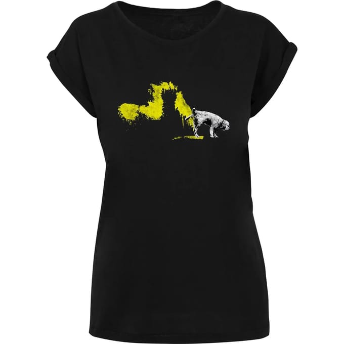 T-shirt dames Merchcode Wizz Dog