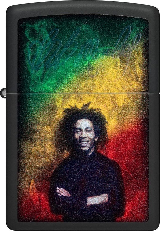 Zippo Aansteker Bob Marley Design