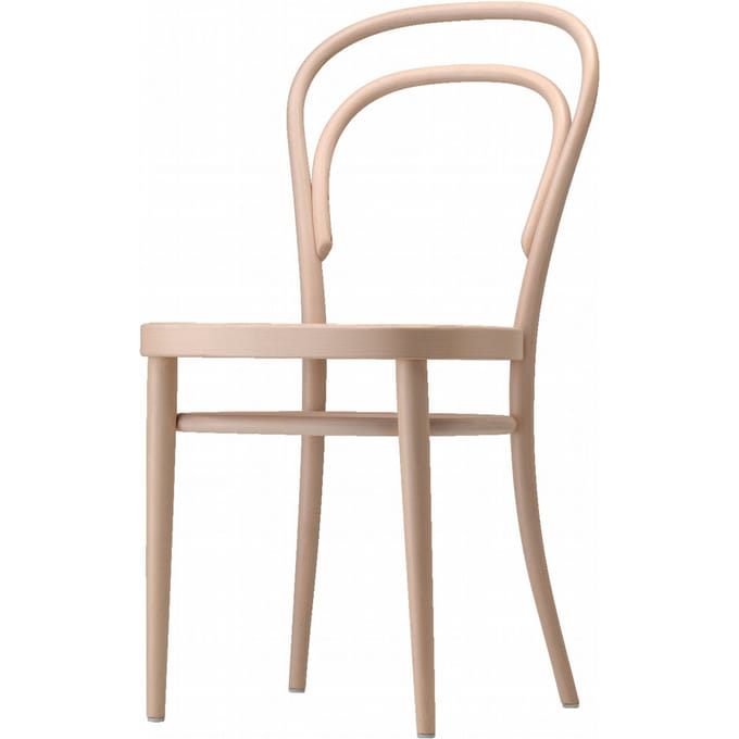 Thonet - 213 Stoel - multiplex komzitting - natuur gebeitst - bruin