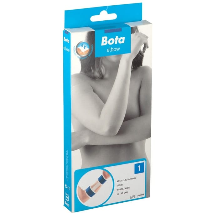 Bota El Elbow Long Sport Wit/Blauw 1 Verband(en)