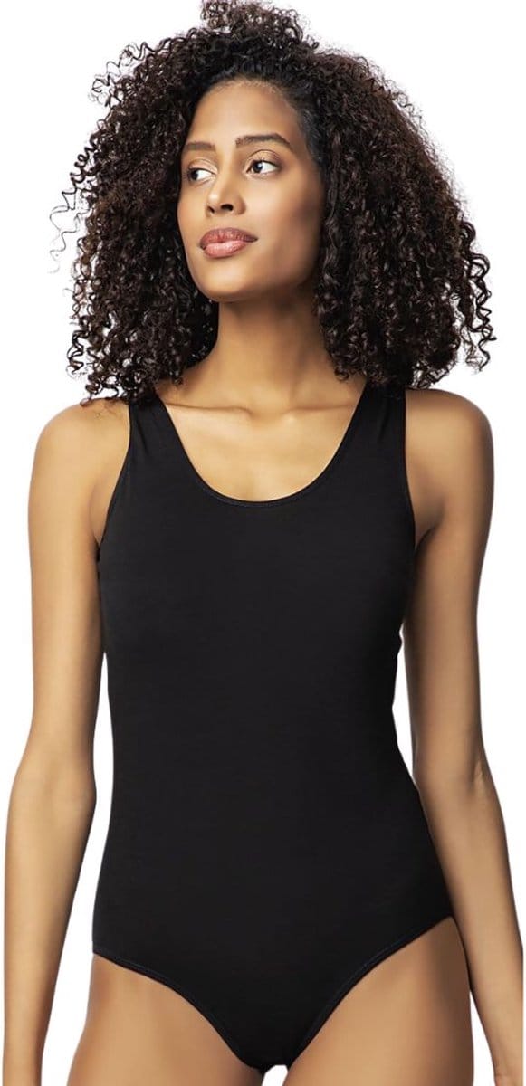 DONEX® Body Dames – 2 Stuks – Zwart – Slim Fit – Katoen – Maat M/L