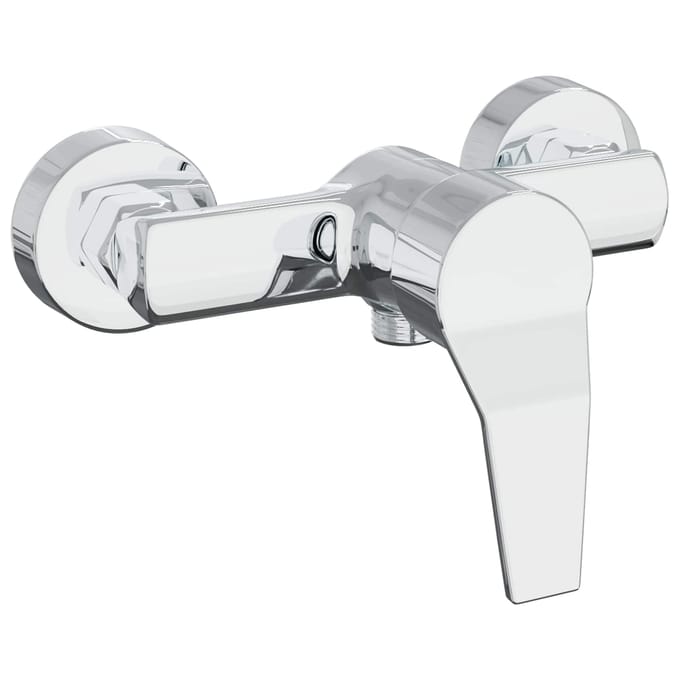 vidaXL - Douchemengkraan - Chroom - G - 1 - / - 2 - inches - Koper