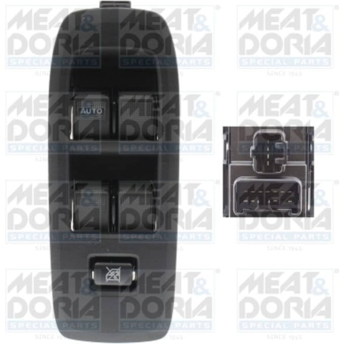 Schakelaar, raamregelaar MEAT & DORIA 26793
