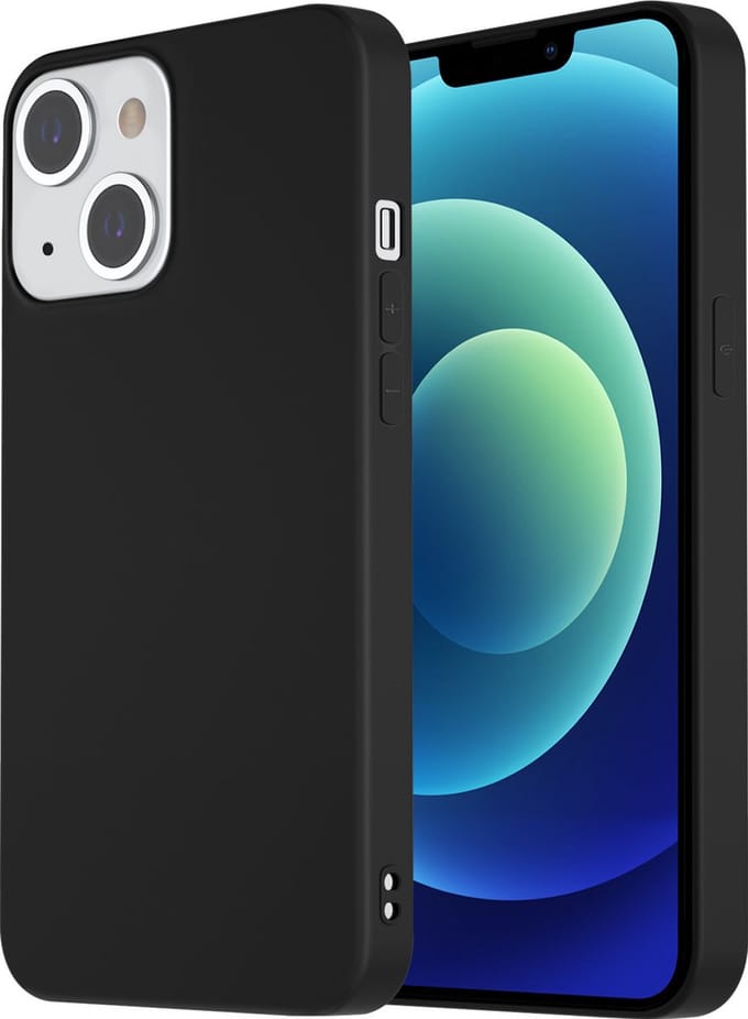 Zwart UNIQ Accessory hoesje voor iPhone 13 Mini - Backcover
