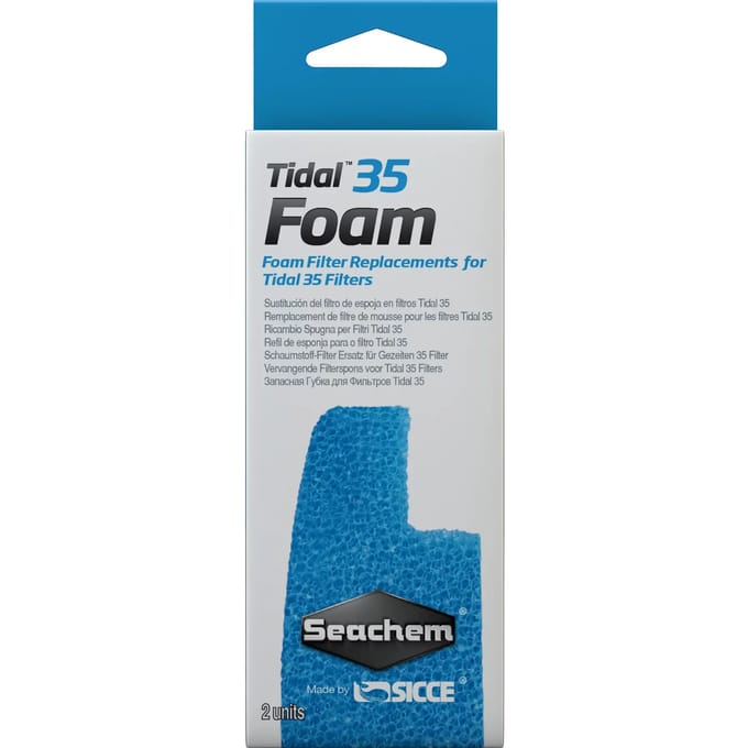 Getijdenfilterschuim 35 Seachem (x2)