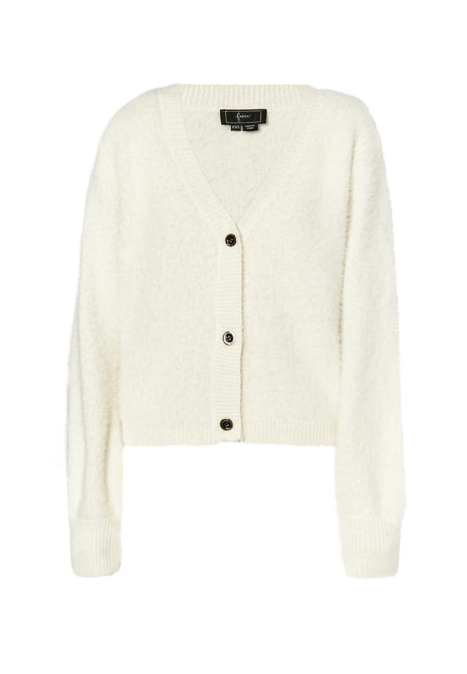 Faina Vest Dames wolwit