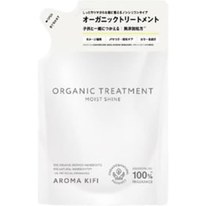 BIJINALL - AROMA KIFI Organic Treatment Moist Shine 400ml Refill