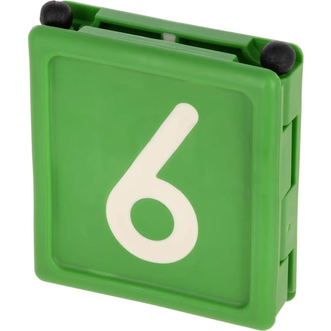 Nummerplaatje voor opvouwbare halsband Kerbl (x6)