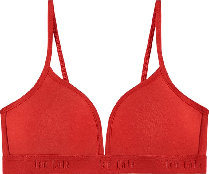 Basics voorgevormde bh rood voor Meisjes | Maat 65B
