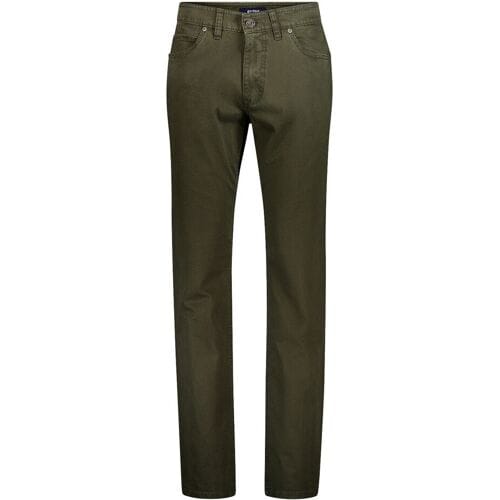 Gardeur Broek Bill Patterned Cotton Soft Touch Comfort Stretch Khaki / male
