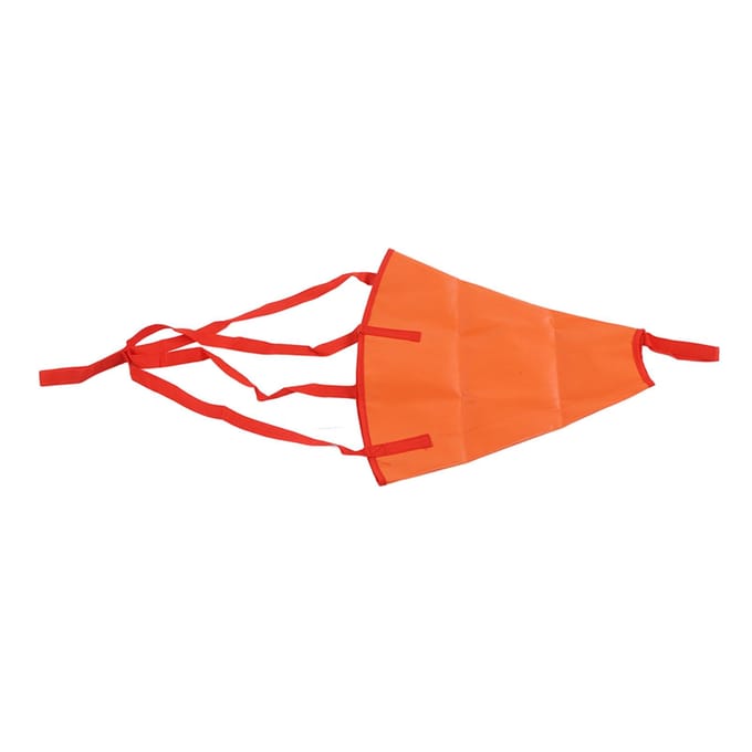 Oranje Drijfsok Zeeanker Drogue Boei Eenvoudige Bediening Compact Ontwerp Kajak Accessoires voor red