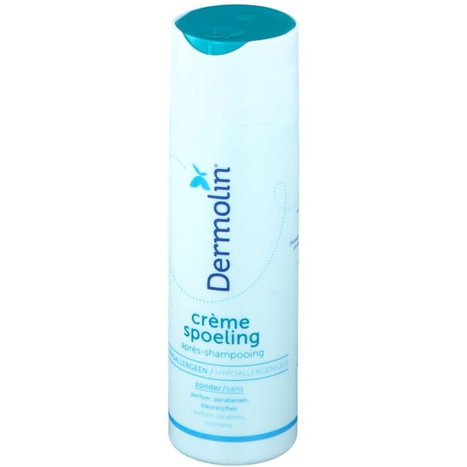 Dermolin Crèmespoeling Gevoelige Huid Parfumvrij Tube 200ml