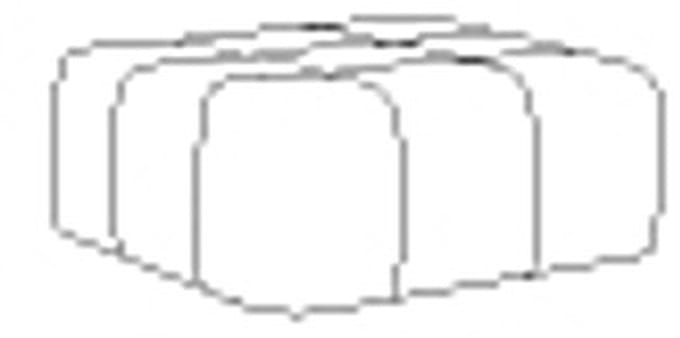 PEPP interiors Hoekbank WAVE poef - Modesto 484