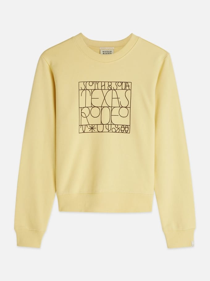 Scotch & Soda Artwork Regular-Fit Sweatshirt