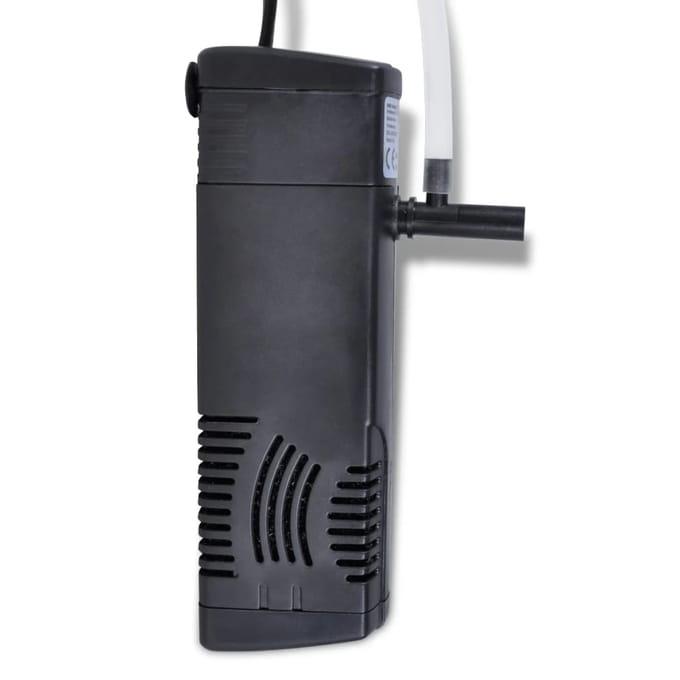vidaXL - Aquariumfilterpomp - met - actief - koolstof - 300 - L/u