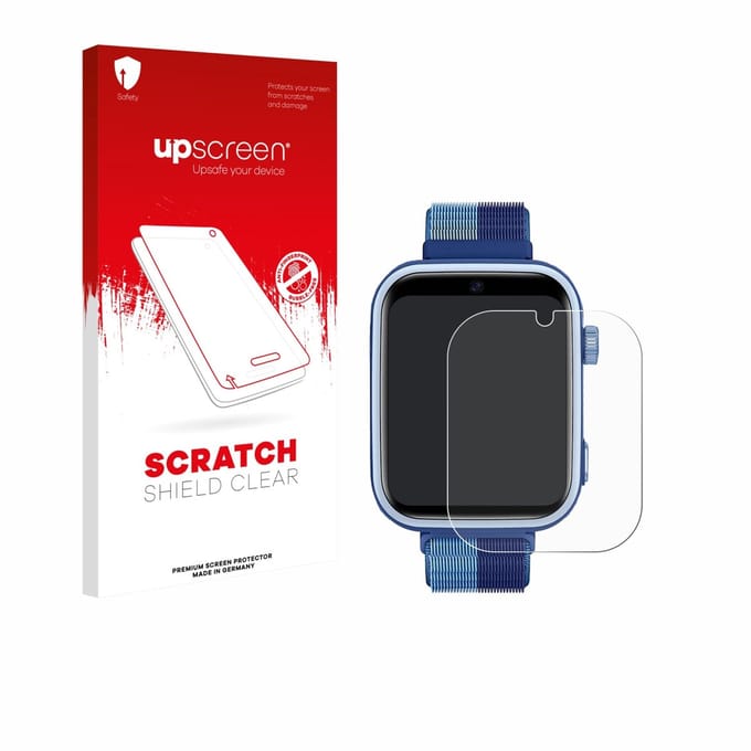 upscreen - Screenprotector voor JoJoego 4G Smartwatch kids - Folie Beschermfolie transparant