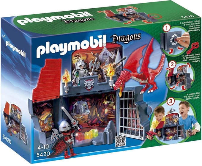 Speelbox "Drakenridder" / Coffre  "Chevaliers dragons"