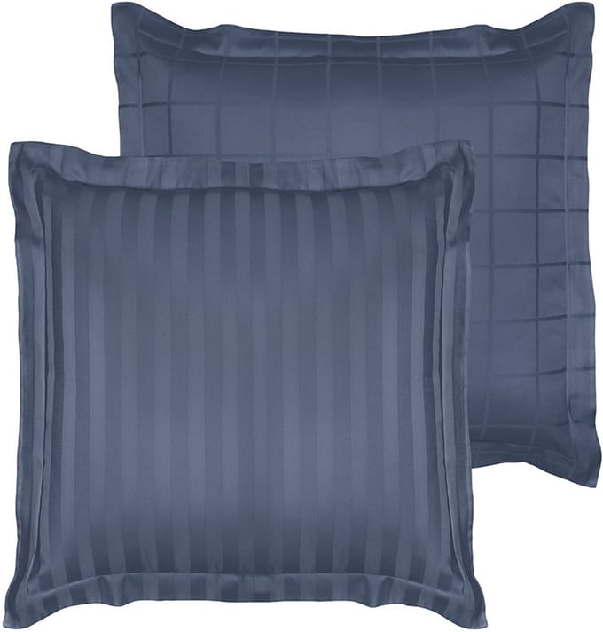 De Witte Lietaer Zygo Kussensloop - Indigo 60x70