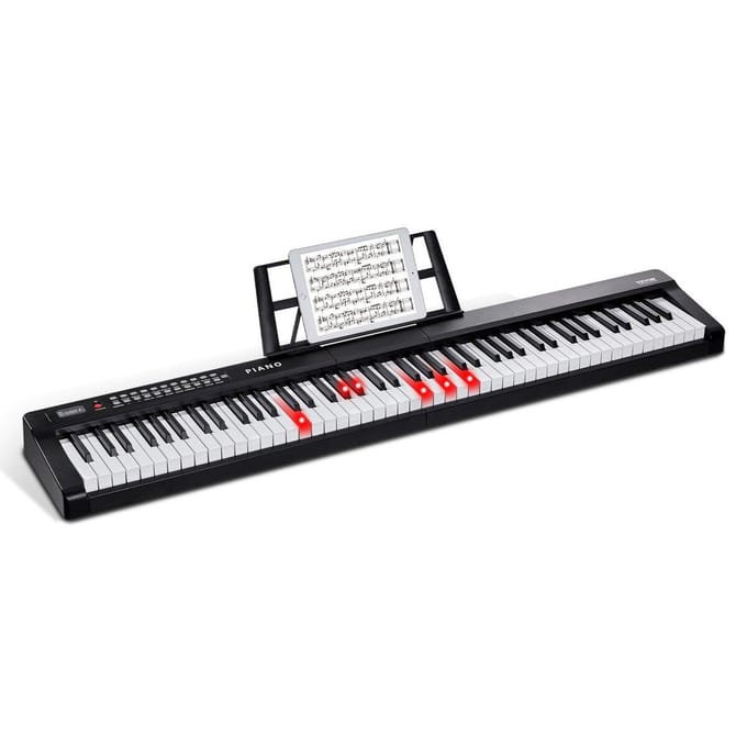 88 Toetsen Digitale Piano Keyboard Semi-Gewogen Volledige Maat Elektrisch Draagbaar