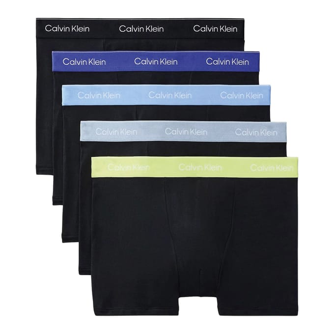 Boxer-shorts Calvin Klein Icon Cotton Stretch Trunk Hommes (lot de 5)