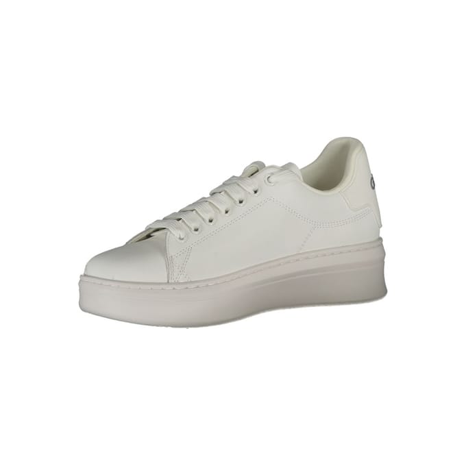 Gaelle Paris Bianco Poliuretano Dames Sneaker