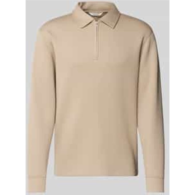 Regular fit Poloshirt van viscosemix Model 'EMANUEL'