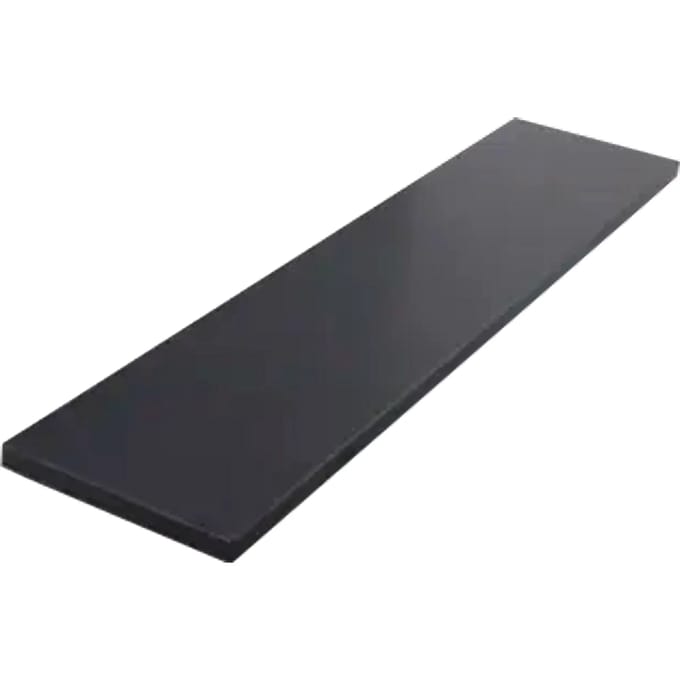 Afdekplaat 20x100x3cm Basalt Gezoet
