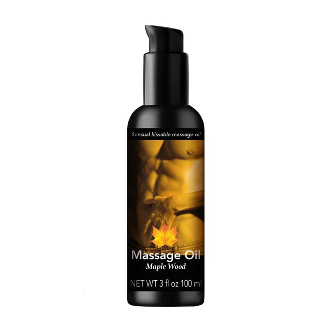 Kissable Massage olie met de geur van Esdoorn