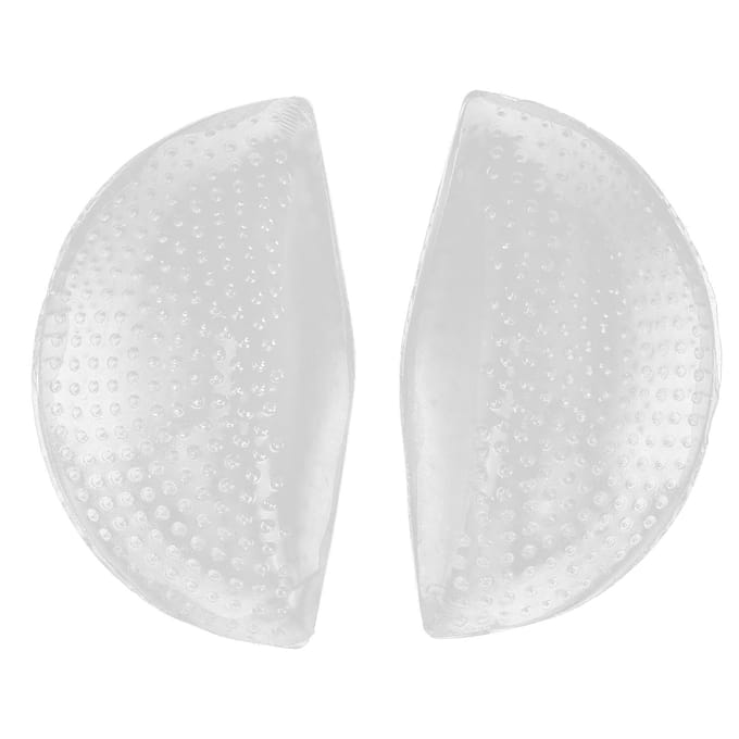 1 Paire Support de Voûte Plantaire en Forme d'Éventail Correction Pied Plat Coussinets de Massage pour la Voûte Plantaire white