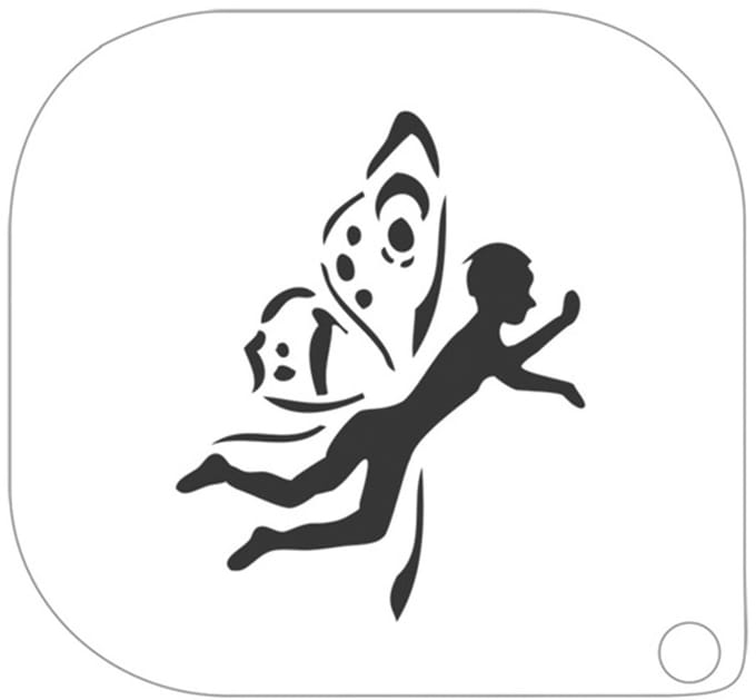 Schminkenstencil Elf
