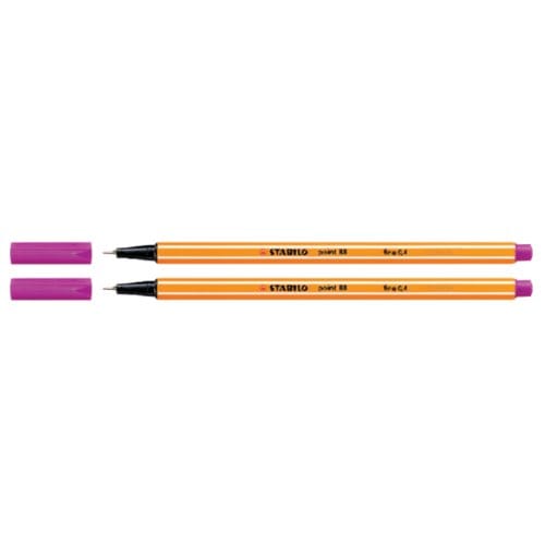 STABILO point 88 - Fineliner 0,4 mm - Paars - per stuk