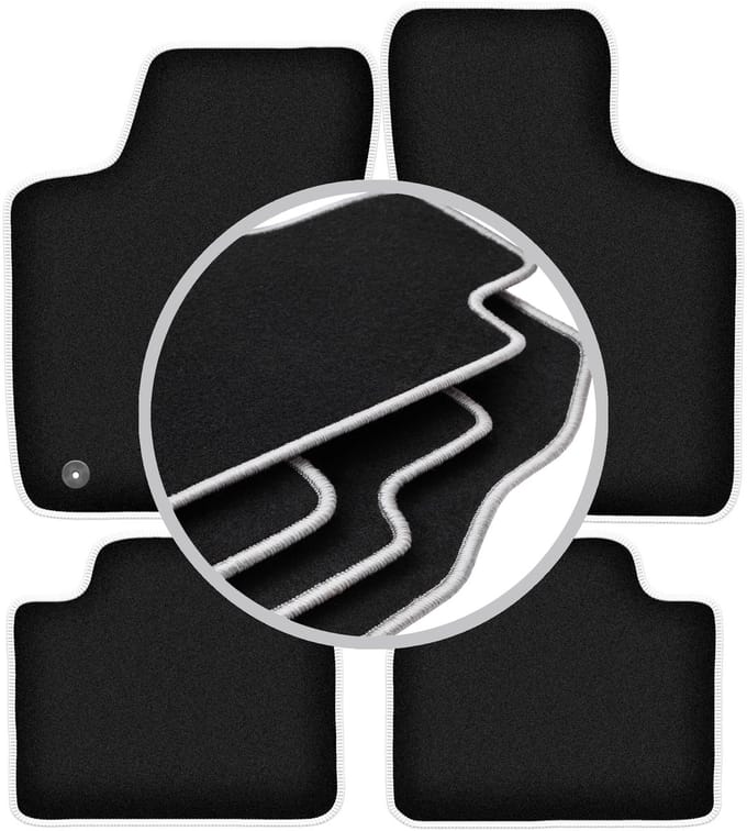 CARLUX-SILVER automatten voor: Opel Corsa B hatchback (1993-2001)