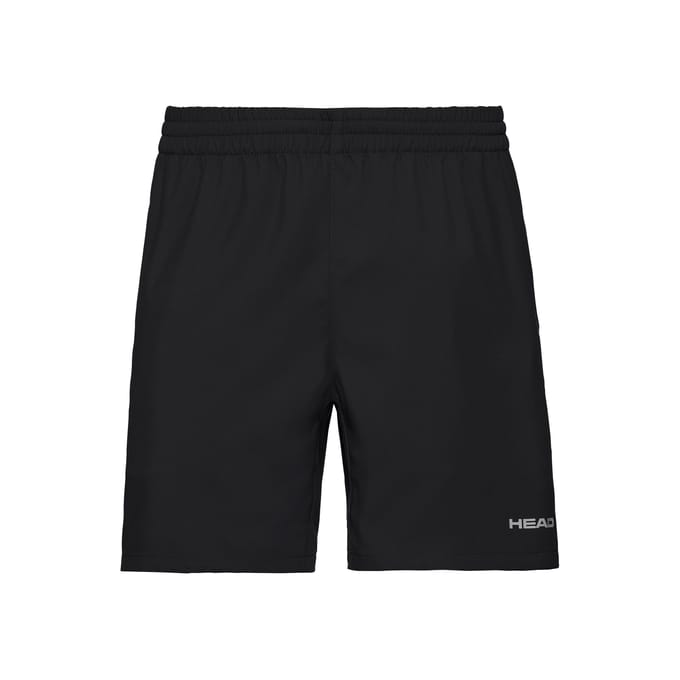 HEAD Club 7in Shorts Heren-Zwart,Zilver