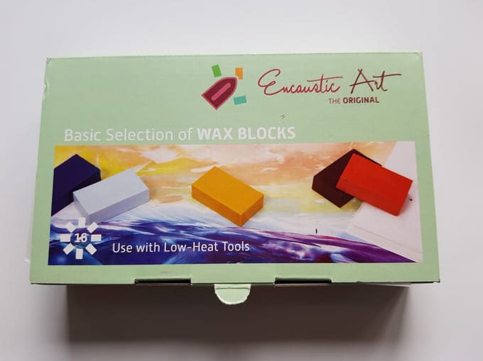 Set of waxes for encaustic - fantasy