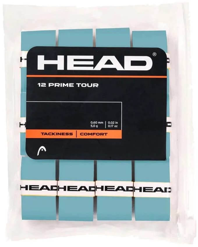 Head Prime Tour - Overgrip - Tackiness - Comfort - Lichtblauw