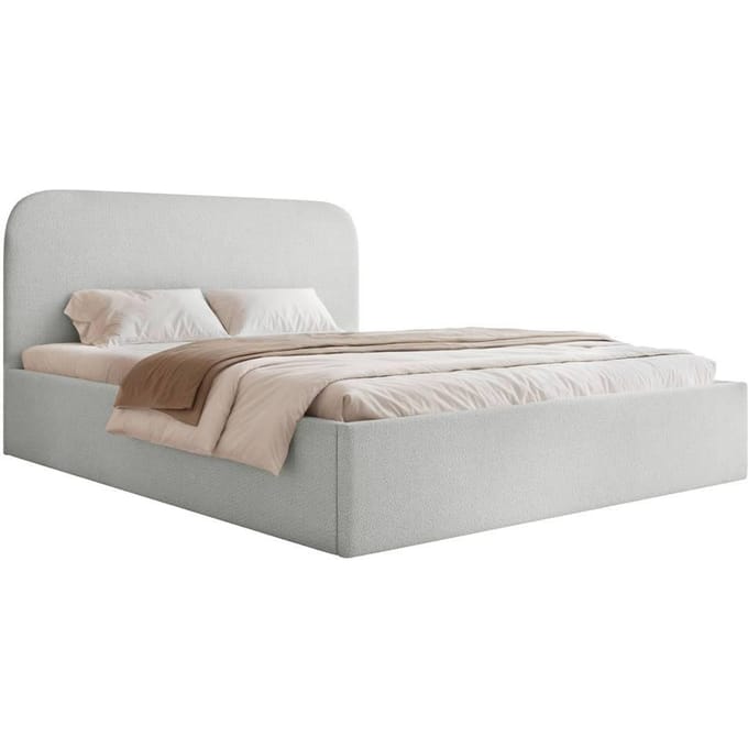 Bedframe Fia 140x200 chenille met opbergruimte | NADUVI Collection
