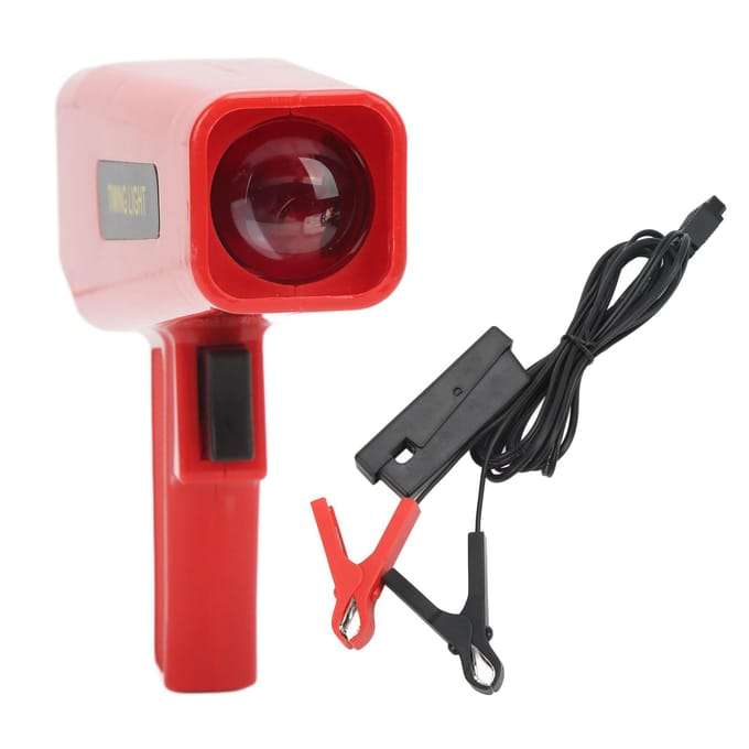 Motor Timing Light Inductieve Ontsteking Stroboscoop Timing Lamp Motor Detectielamp voor Auto Motorfiets black