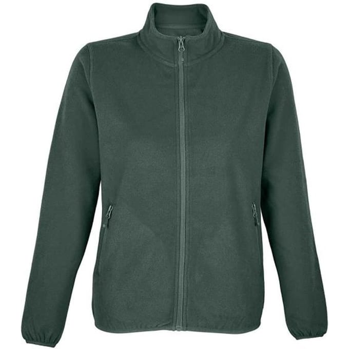 SOLS Vrouwen/Dames Factor Fleecejack met rits (Bosgroen)