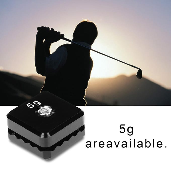 1 st Gewichtsschroef Vervanging voor M3 Driver Clubhoofd Golf Accessoires (5g) white