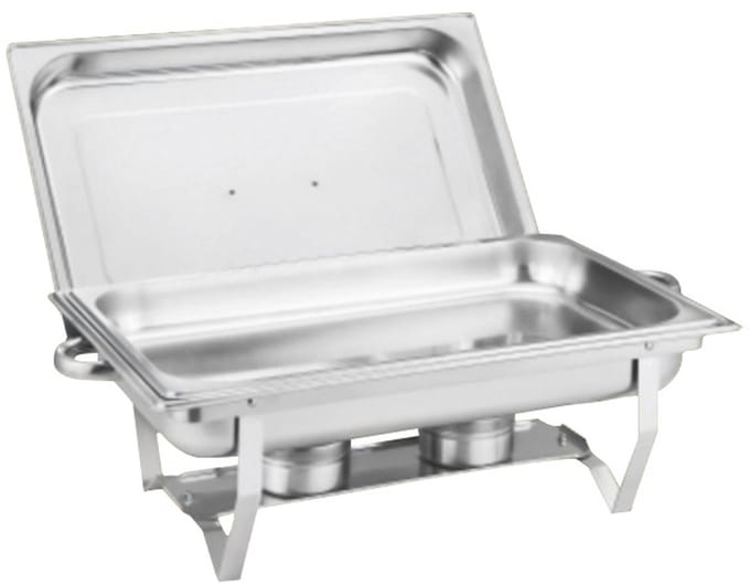 Cheffinger Buffetwarmer - Warmhoudplaat - Voedselwarmer - 11L - Roestvrij Staal