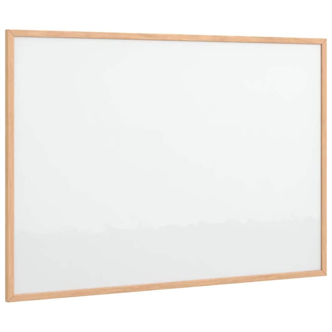 vidaXL - Magnetisch - whiteboard - met - massief - grenenhouten - frame - 80x55 - cm