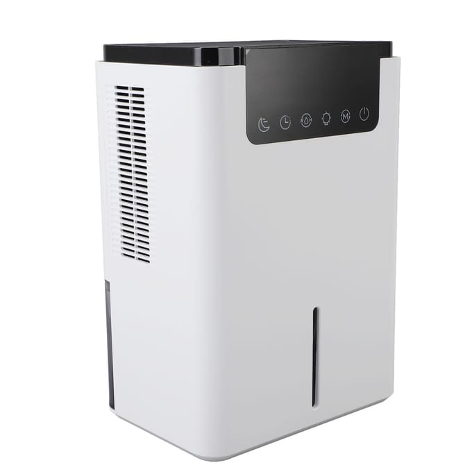 Luchtontvochtiger voor thuis Krachtige motor Efficiënte ontvochtiging 2000 ml tank Stil Draagbaar Klein US 40W