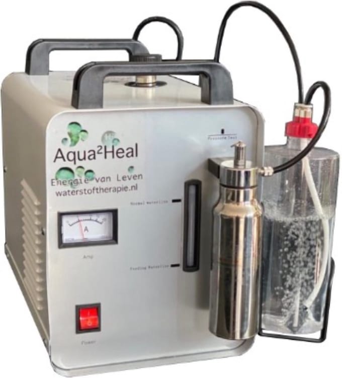 Aqua2heal waterstoftherapie.nl 900ml hydrogen