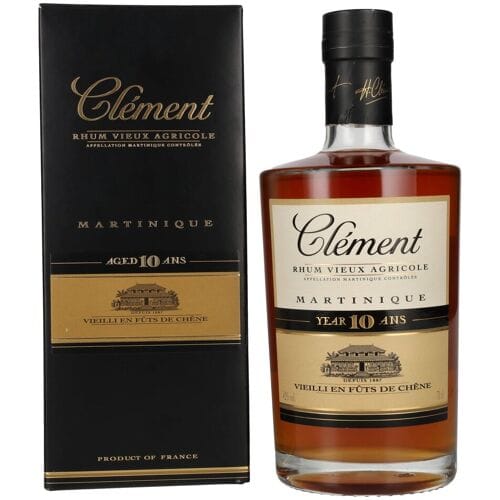 Clément Rhum Vieux Agricole 10 Ans 42% Vol. 0,7l