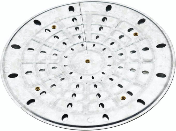 KitchenCraft Sudderplaat / Warmteverdeler voor het Fornuis - 18 Centimeter