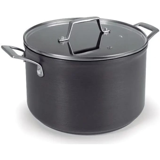 Geanodiseerde aluminium pot met deksel Lacor