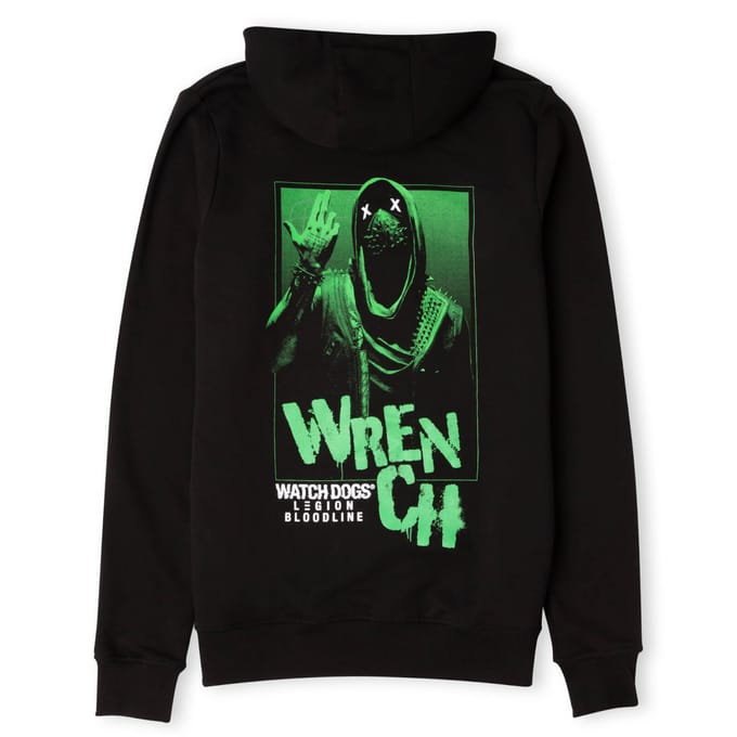 Watch Dogs Legion Wrench Hoodie - Black - M