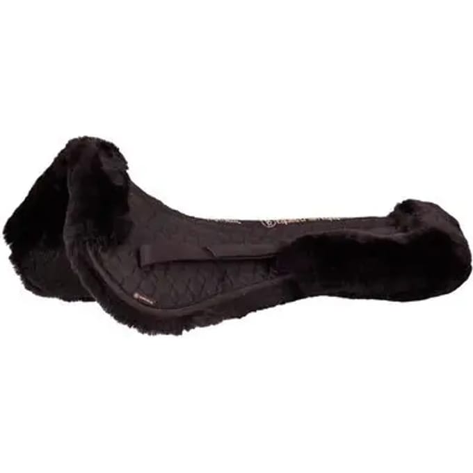 Schapenvacht zadelonderlegger voor paarden BR Equitation